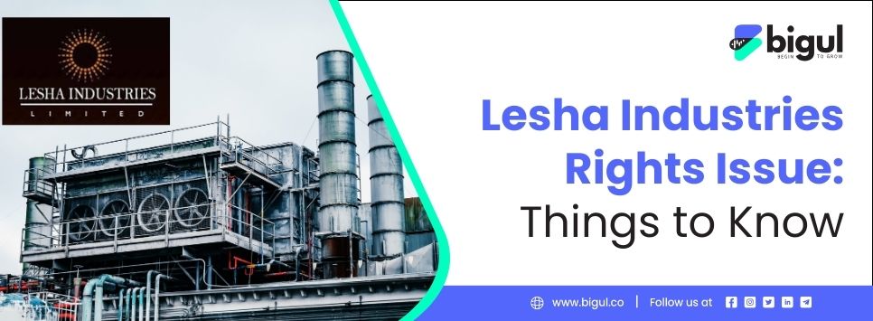 Lesha Industries Rights Issue