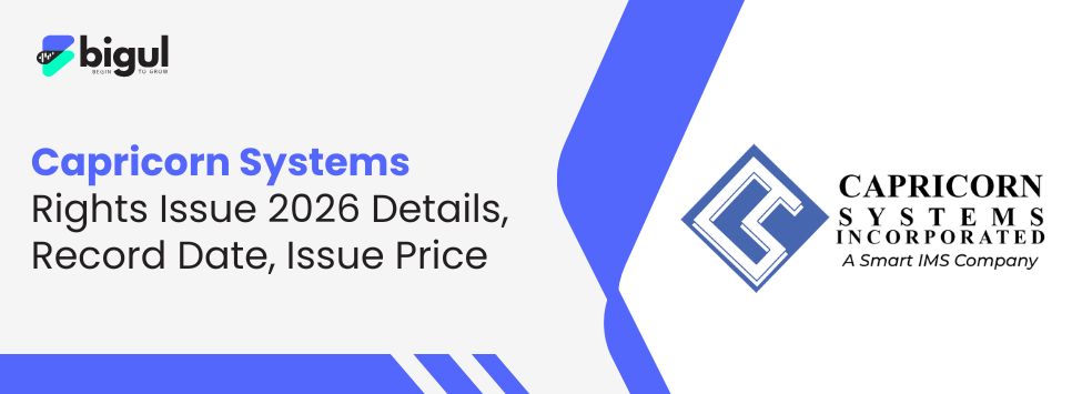 Capricorn Systems Rights Issue 2026 Details, Record Date, Issue Price
